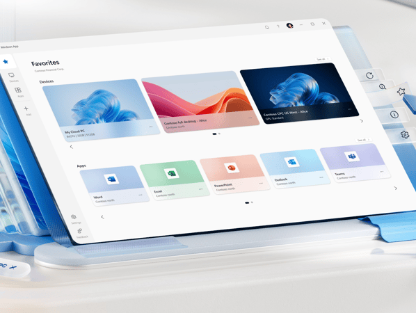Arbeiten in der Cloud mit der Windows App