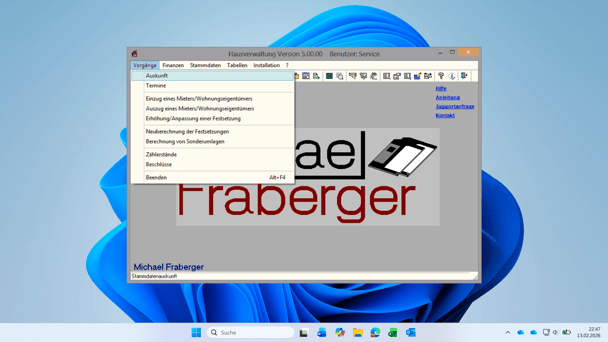 Hausverwaltung in der Cloud